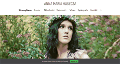 Desktop Screenshot of annamariahuszcza.com